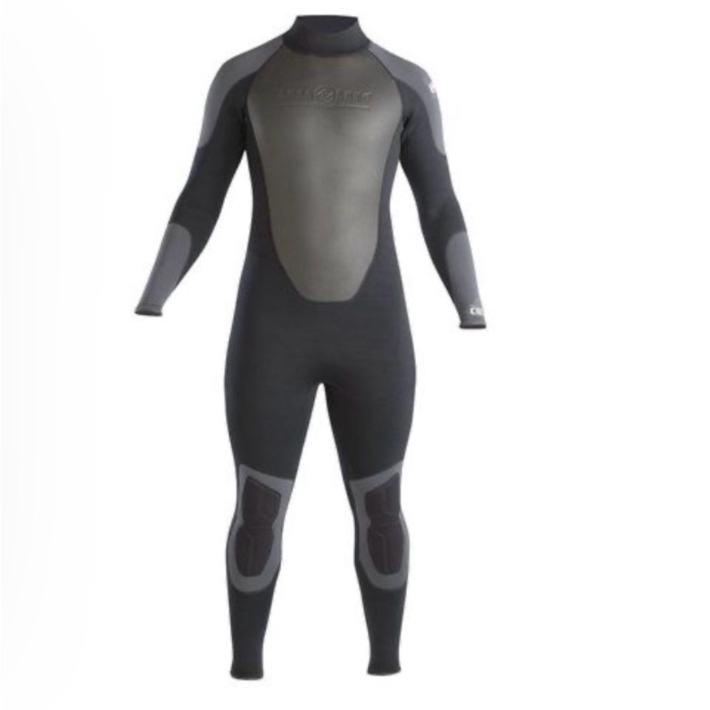 AquaLung Black and Gray Full Body Wetsuit